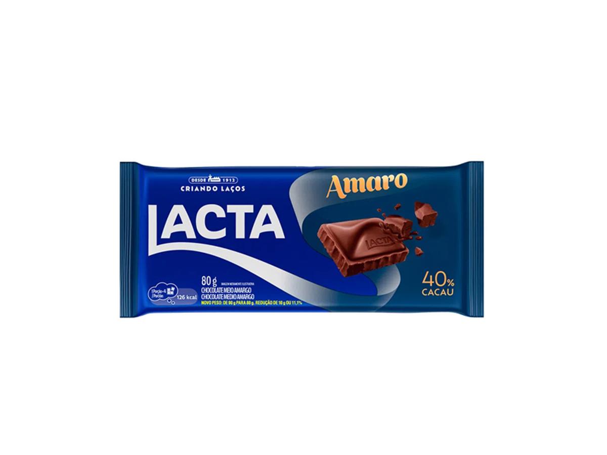 10862 - LACTA TABL. 80 GR AMARO 1X80GR