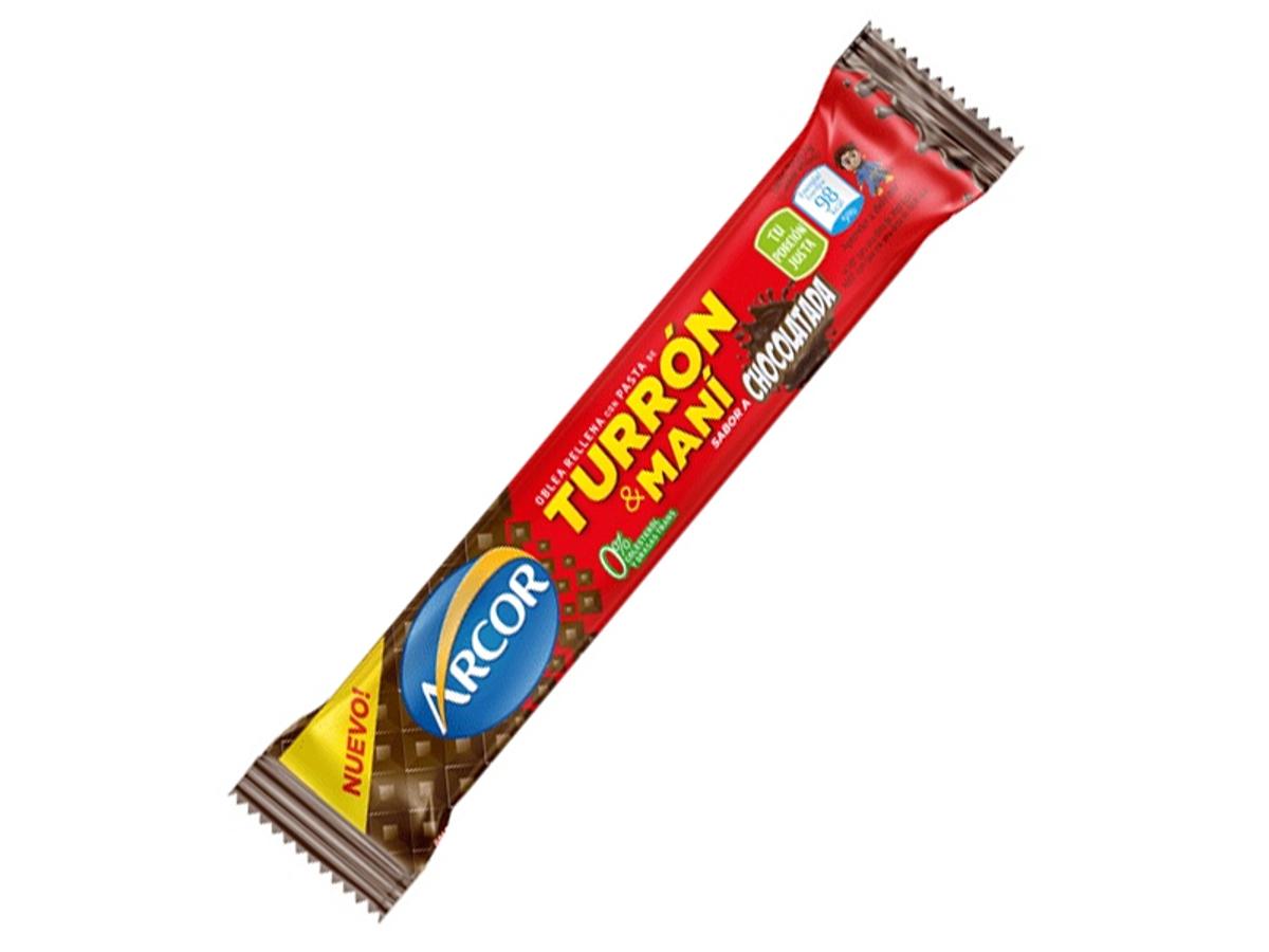 10366-TURRON ARCOR CHOCOLATADA 1X50X25G