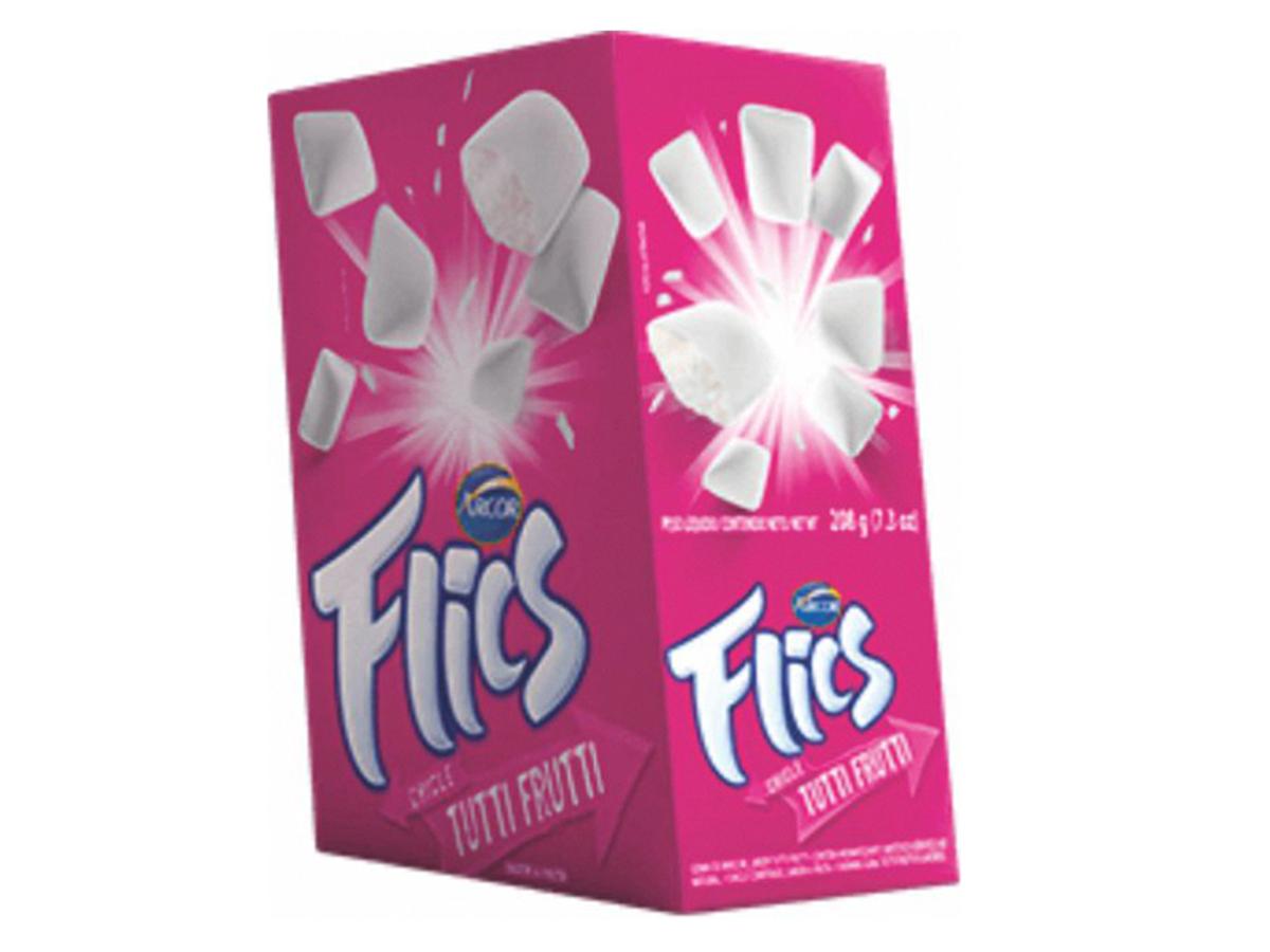 413-CHICLE FLIC'S BLISTER TUTTI FRUTTI 1X12UN