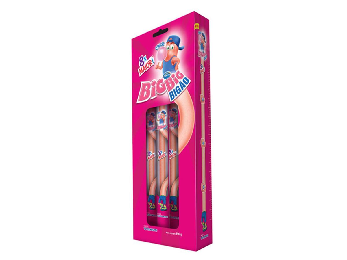 10582 - CHICLE ARCOR BIG BIG BIGAO T. FRUTTI 1X24UN