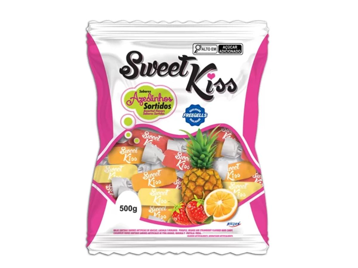 11256 - BALA FREEGELLS AZEDINHA SWEET KISS SORTIDA 1X500GR