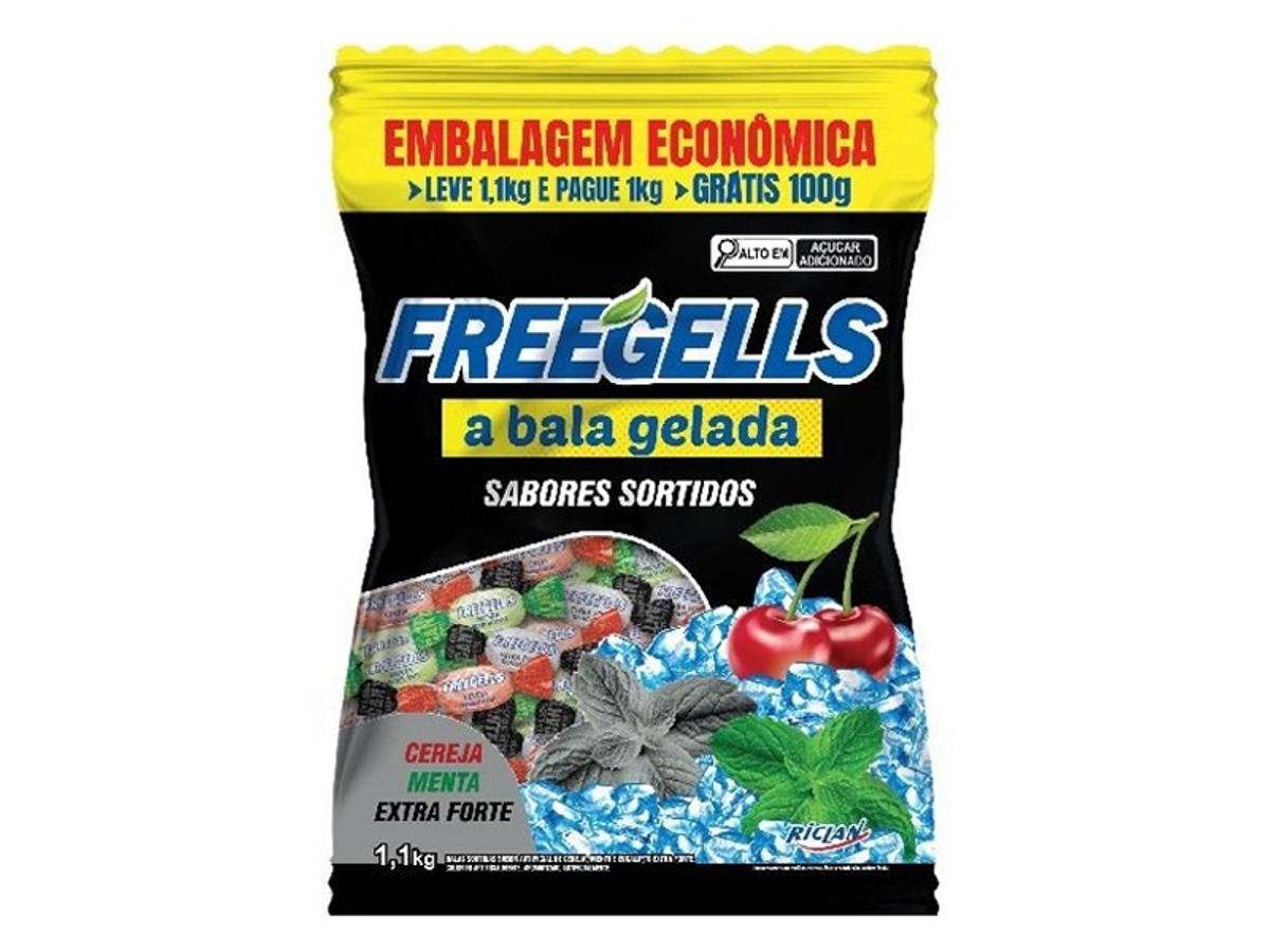 11549 - BALA FREEGELLS SORTIDA REFRESCANTE 1,1KG