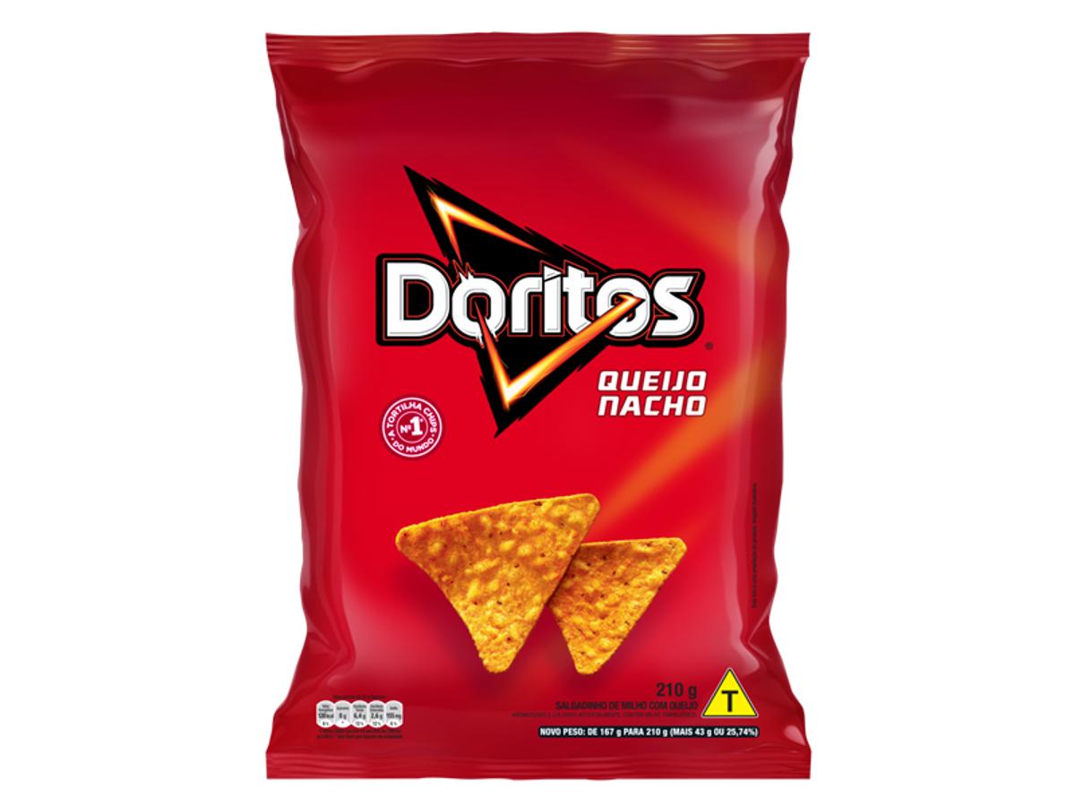 10838 - ELMA CHIPS DORITOS QUEIJO NACHO 210GR 1X210GR