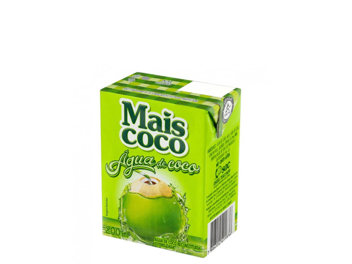 9965 - AGUA DE COCO MAIS COCO 200ML 1X200M