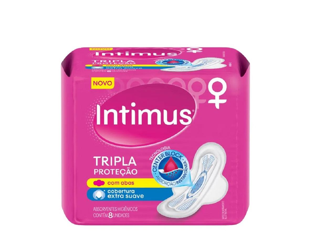 11253 - ABSORV. INTIMUS GEL C/ABAS EXTRA SUAVE 1X8UN