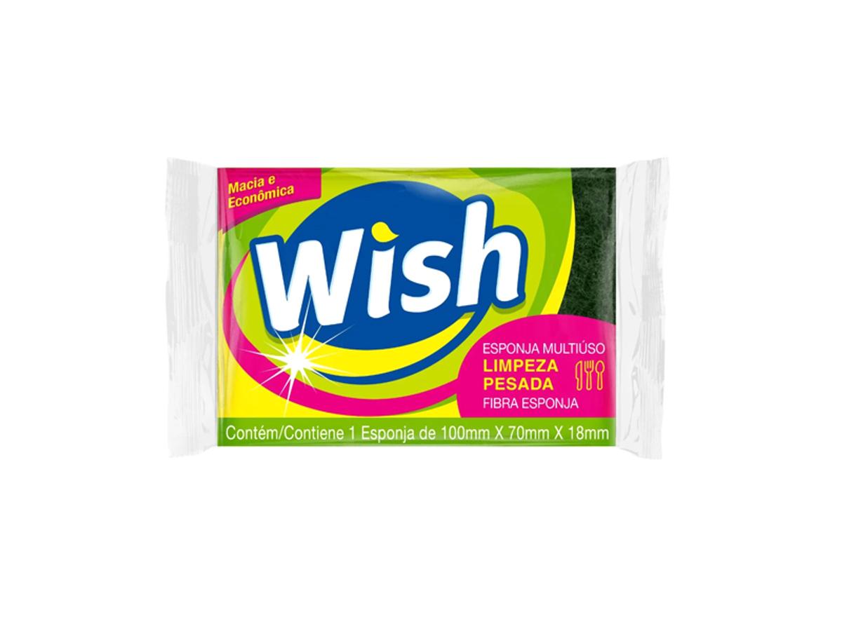 7233  - ESPONJA MULTIUSO WISH INDIVIDUAL 1X1UN