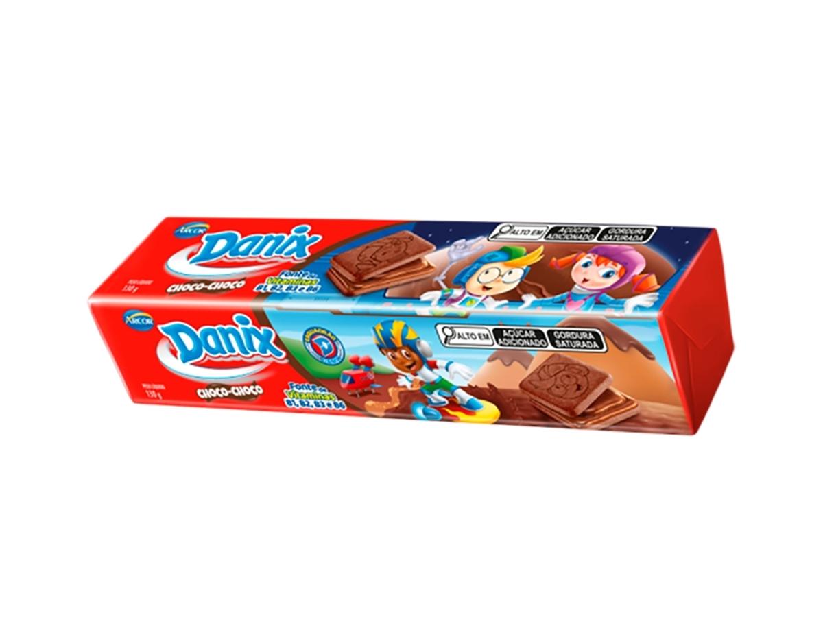 10134-BISC. ARCOR DANIX RECH.CHOCO/CHOCO 130GR 1X130GR
