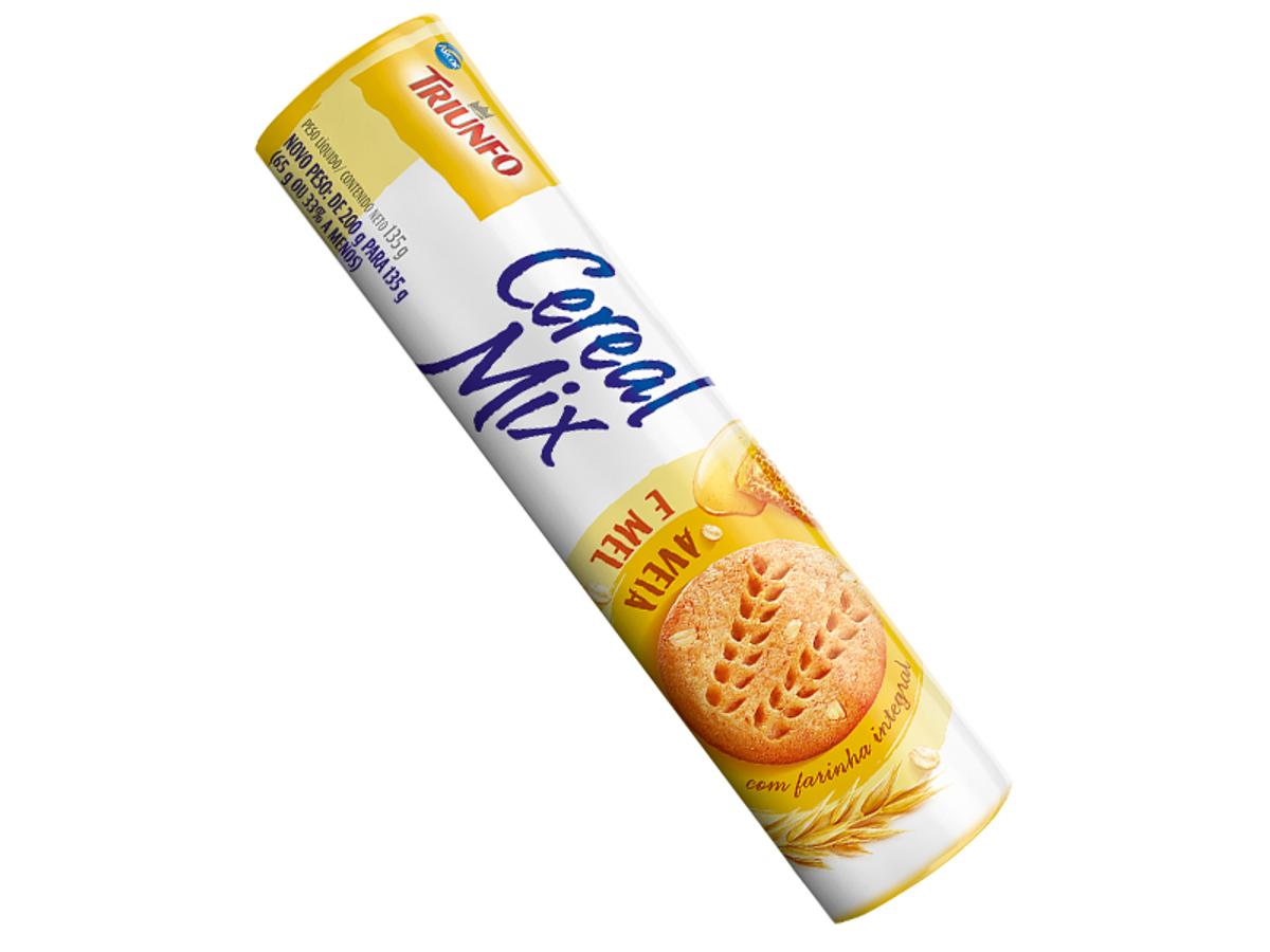 10128-BISC. ARCOR CEREAL MIX AVEIA E MEL 135GR 1X135GR