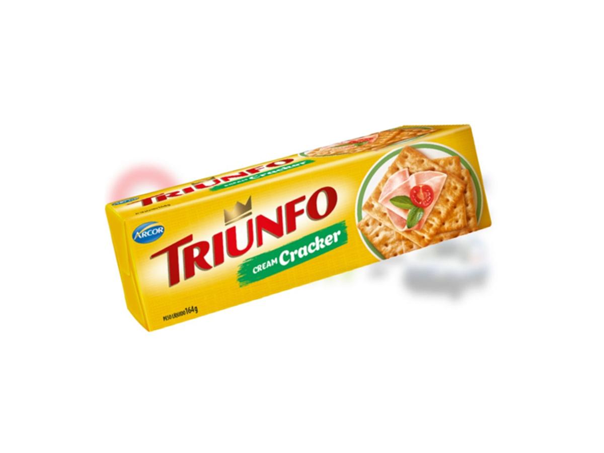 10594 - BISC. TRIUNFO CREAM CRACKER 164GR 1X164GR