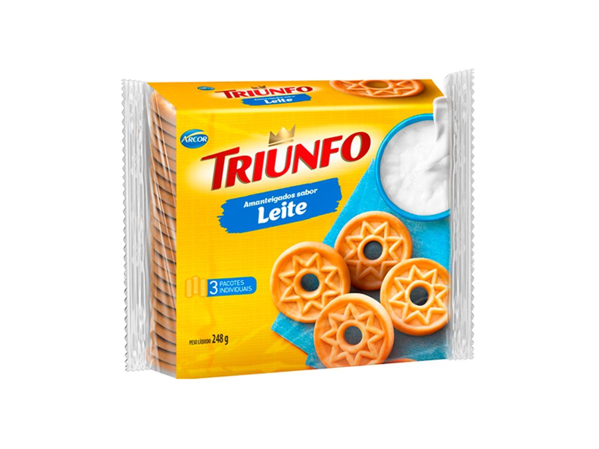 10624 - BISC. TRIUNFO AMANTEIGADO LEITE 1X248GR