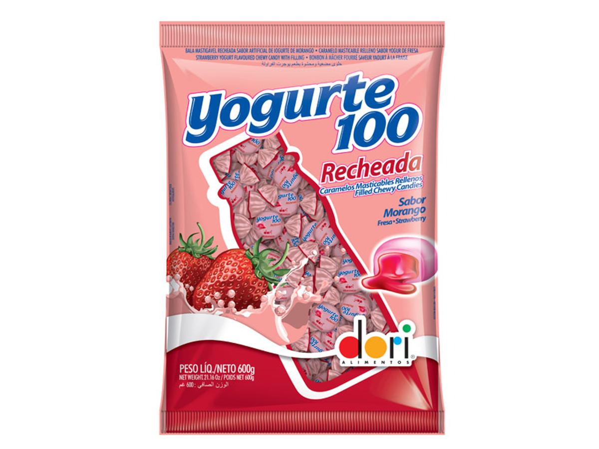 6276-BALA DORI YOUGURTE 100 MASTIGAVEL 600GR 1X600GR