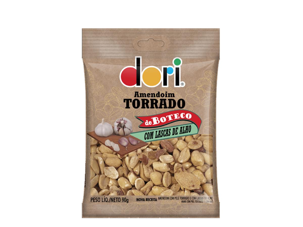 11081 - DORI AMENDOIM BOTECO LASCAS DE ALHO 1X90GR