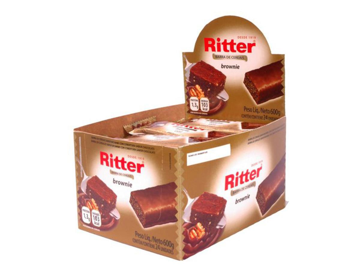 8507 - RITTER BARRA DE CEREAL CHOC. BROWNIE 1X24X25GR
