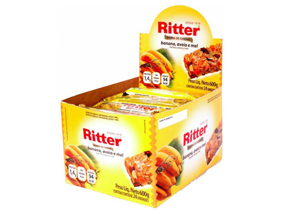 8503 - RITTER BARRA DE CEREAL BAN/ AVEIA E MEL 1X24X25GR