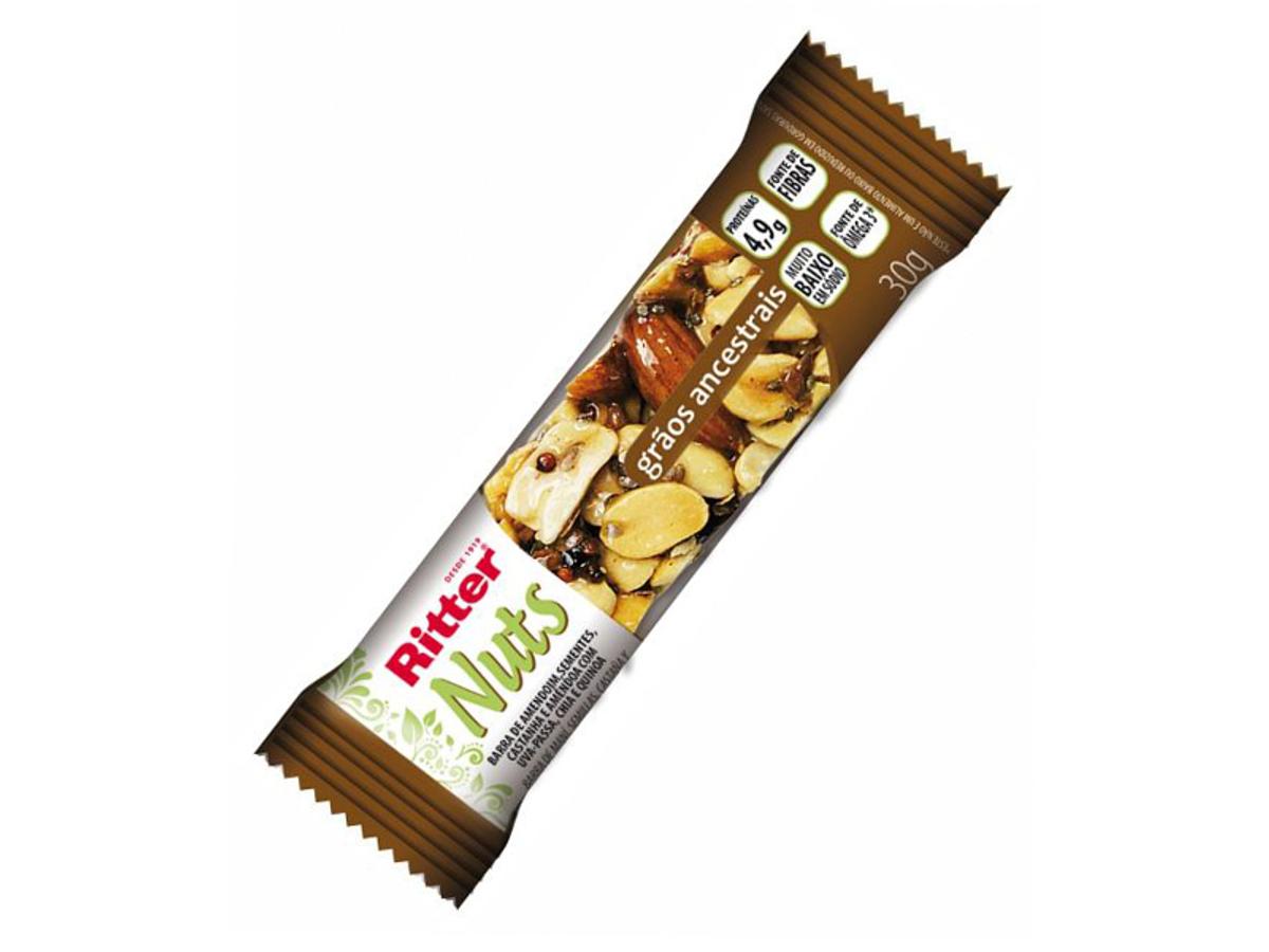 8513 - RITTER BARRA NUTS SEMENTES 1X12X30GR