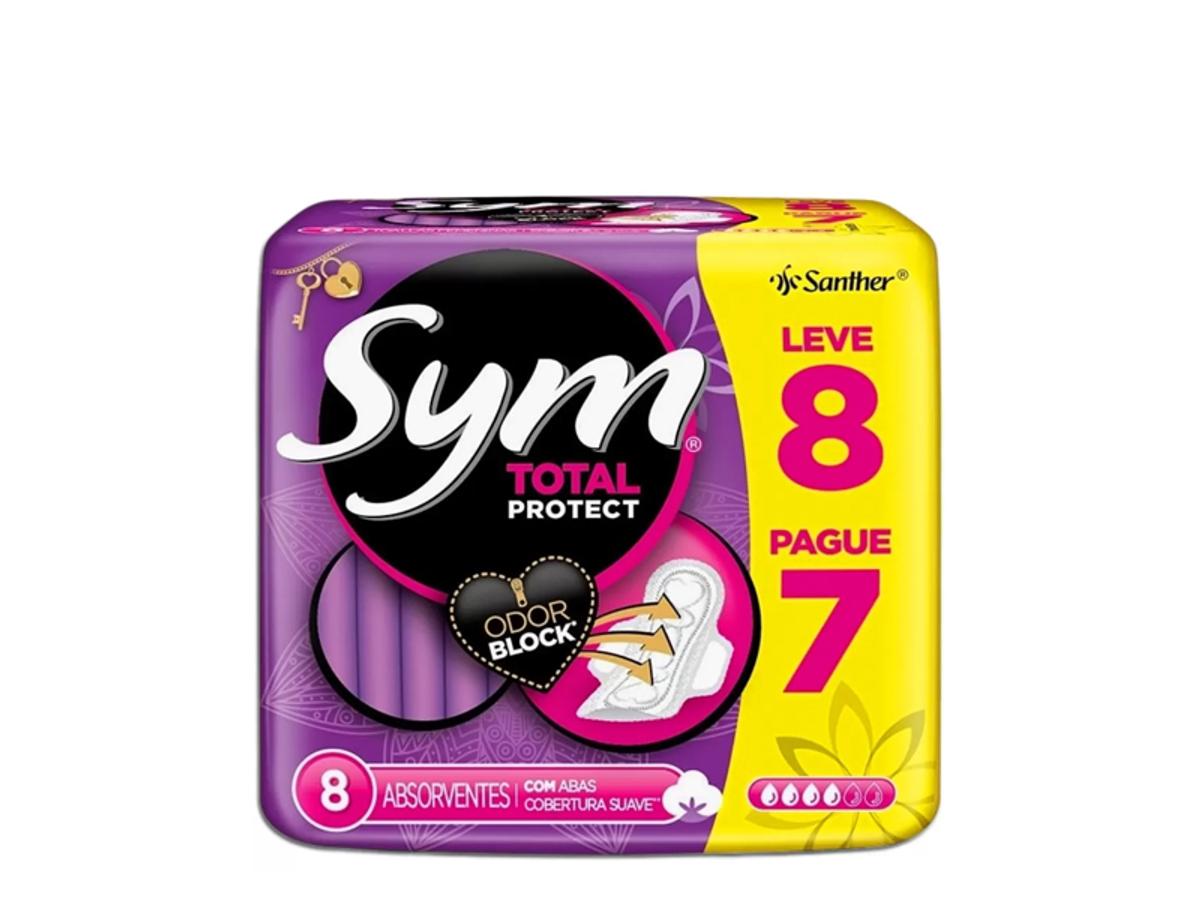 11254 - ABSORV. SYM C/ABAS COB. SUAVE 1X8UN