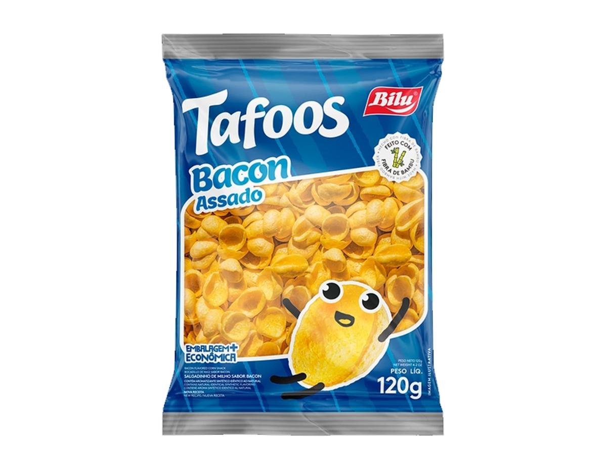 9339 -SALG. DE MILHO TAFOOS BACON 1X5X120GR
