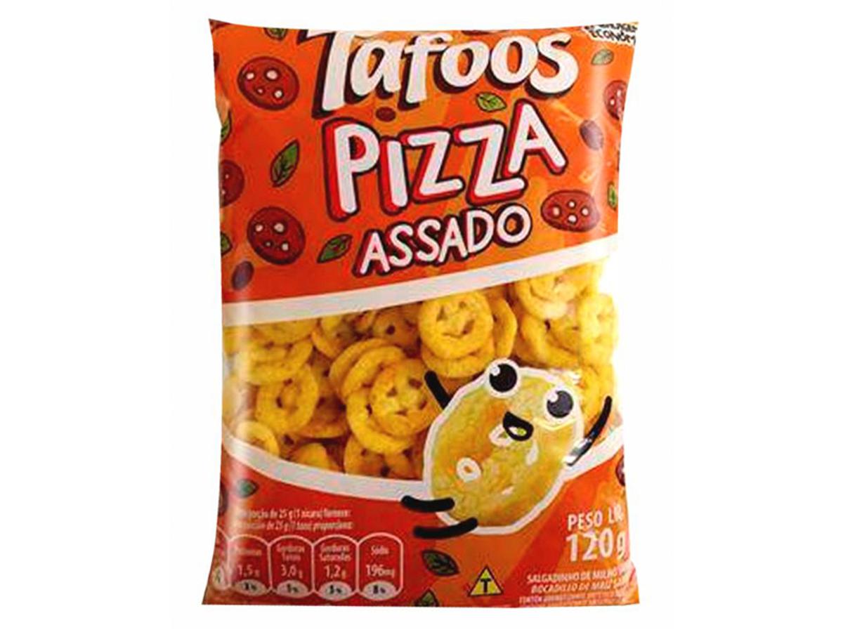 9341 -SALG. DE MILHO TAFOOS PIZZA 1X5X120GR
