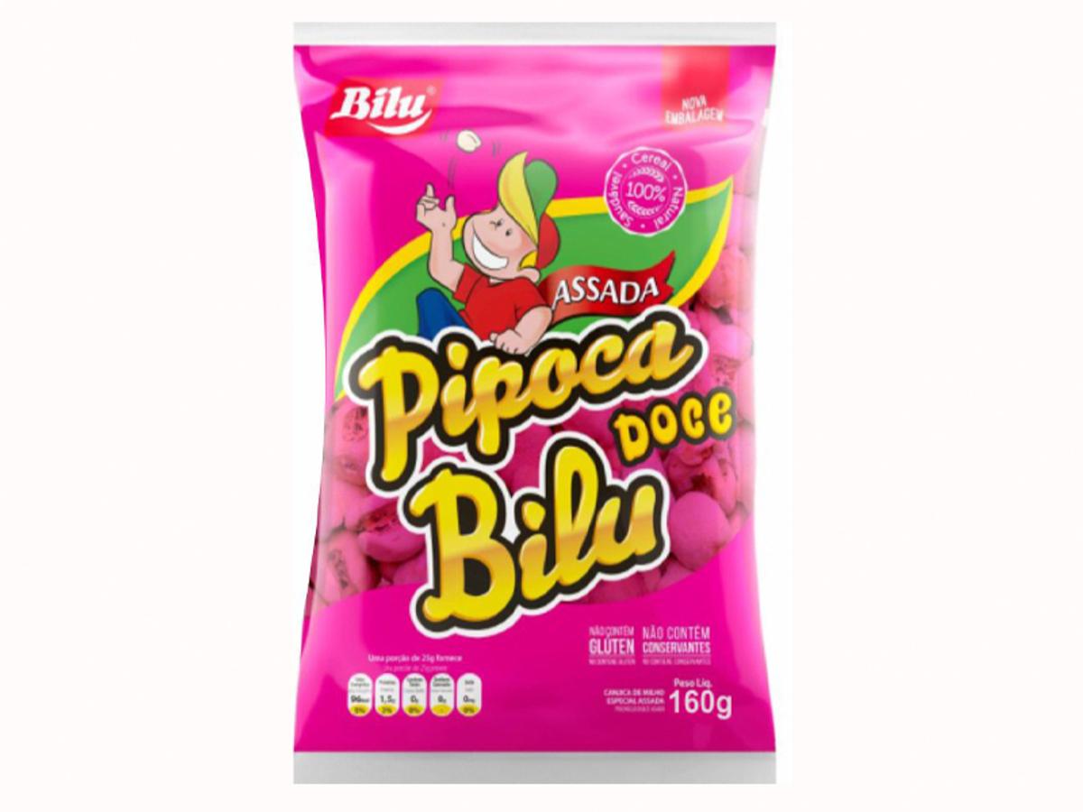 7583 -PIPOCÃO DOCE BILU 1X10X160GR