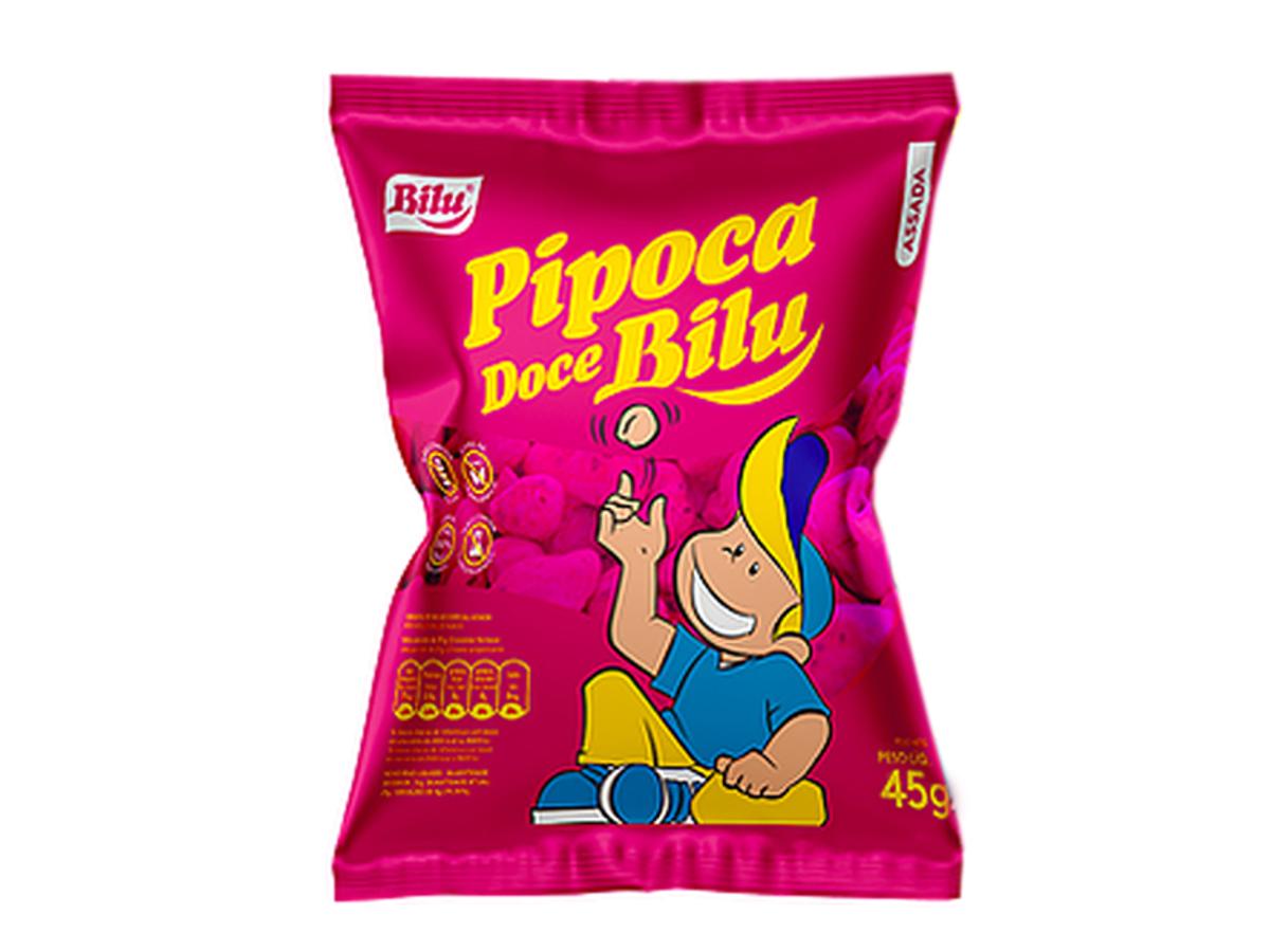 1404 -PIPOCAO DOCE BILU 1X30X55GR