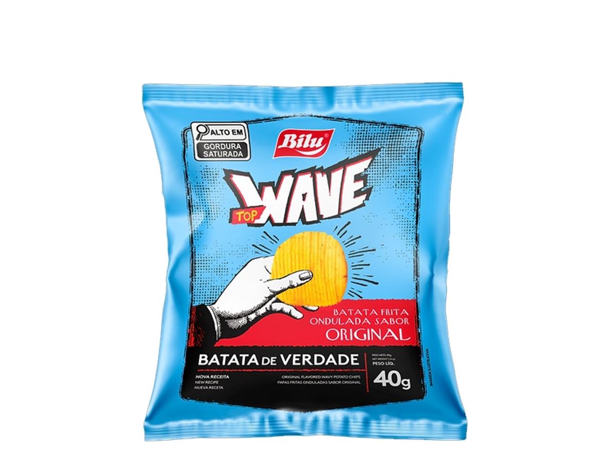 1230 -BILU BATATA ONDULADA NATURAL 1X18X40GR