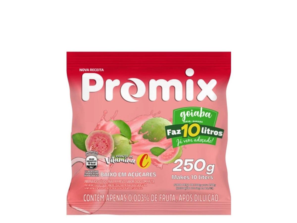 10851 - REFRESCO EM PO PROMIX 250GR GOIABA 1X250GR