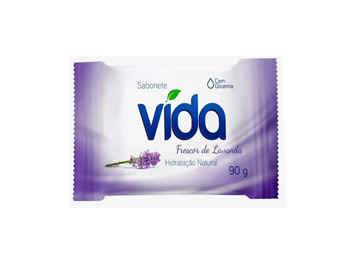 10417-SABONETE VIDA FRESCOR LAVANDA 90GR (ROXO) 1X12X90GR