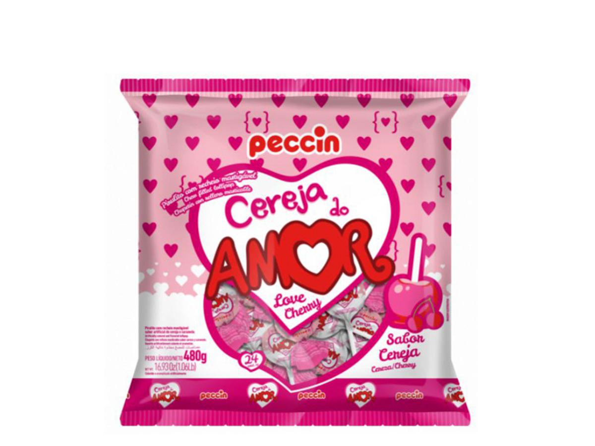 4204-PIRULITO CEREJA DO AMOR C/RECH. 1X24X20GR