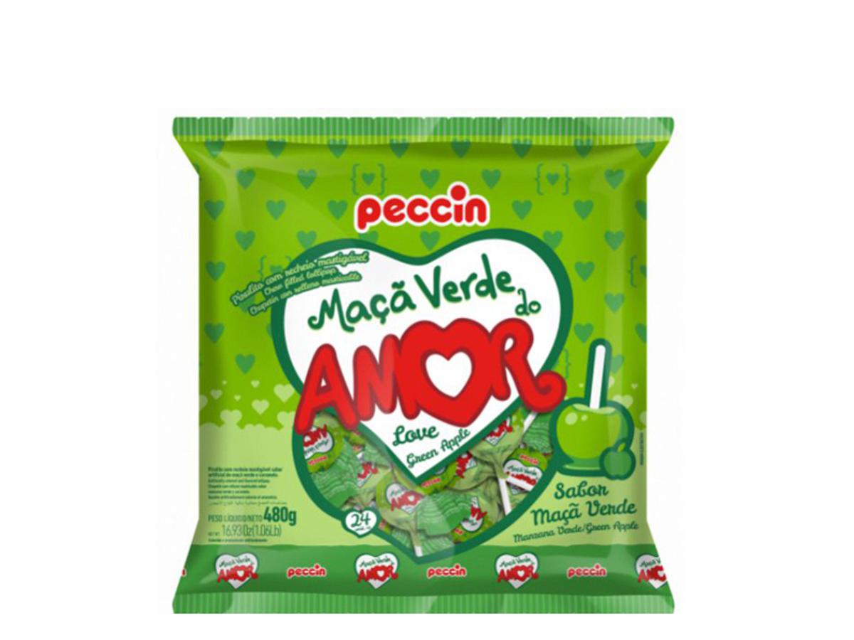 4686-PIRULITO MACA VERDE DO AMOR 1X24X20GR