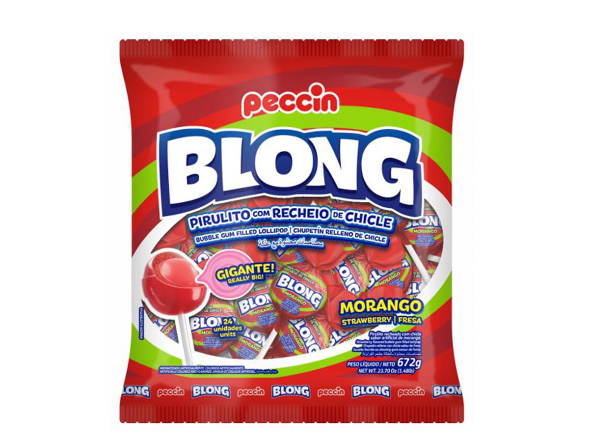 5707-PIRULITO PECCIN BLONG MORANGO 1X24X28G