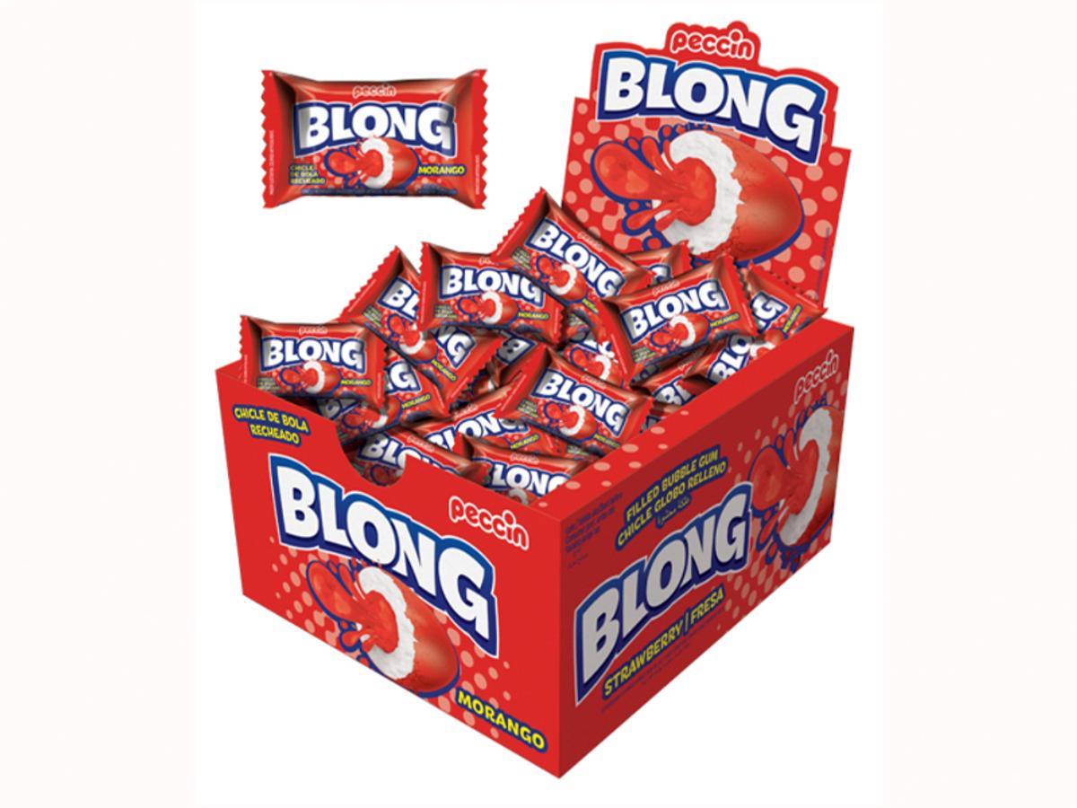 3330-CHICLE PECCIN BLONG MORANGO 1X40