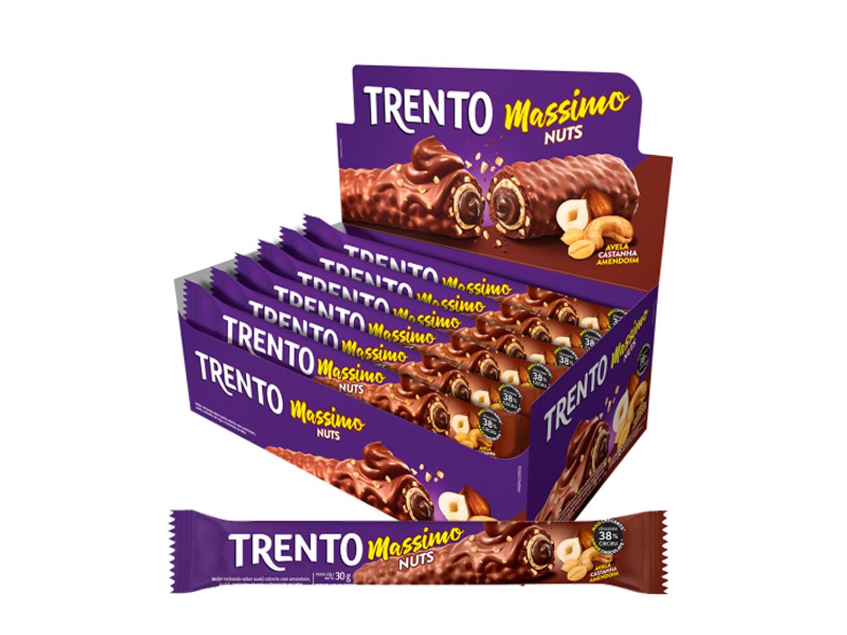 10318-TRENTO MASSIMO NUTS (AVELA CASTANHA AMEND) 1X16X30GR