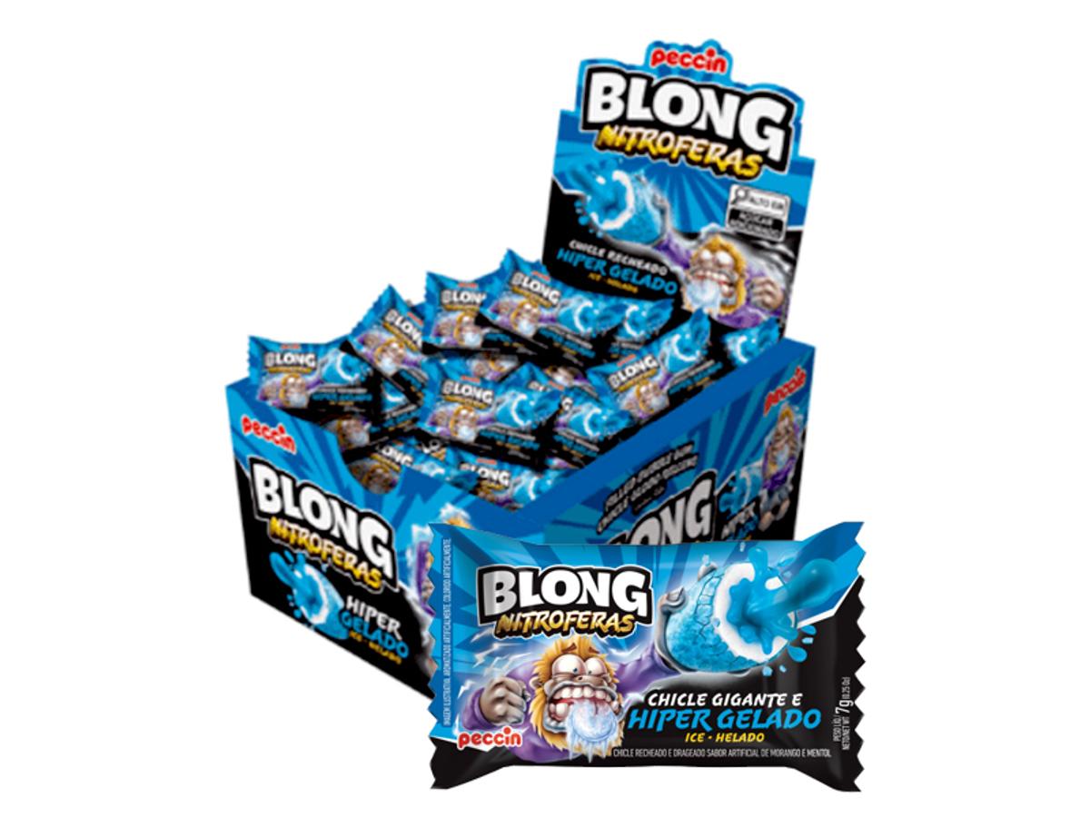 10869 - CHICLE PECCIN BLONG NITROFERAS HIPER GELADO 1X40UN