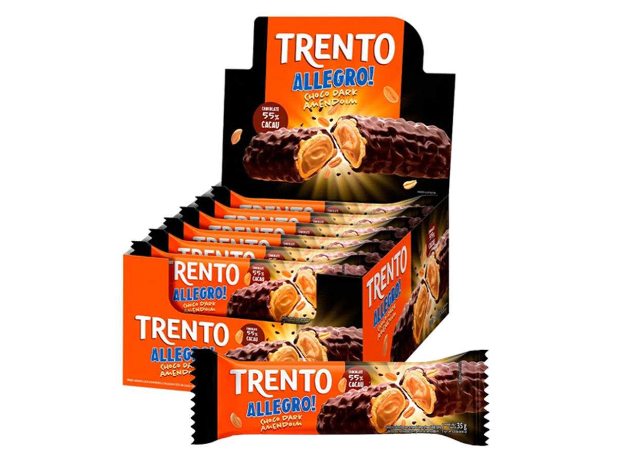 10960 - TRENTO ALLEGRO CHOC. DARK MANI 55% CACAU 1X16X26GR