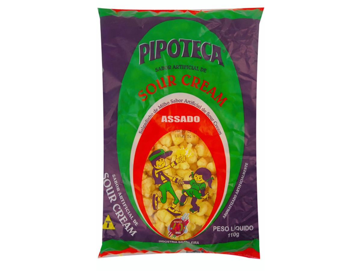 11313 - SALGADAO PIPOTECA SOUR CREAM 110GR 1X10X110GR