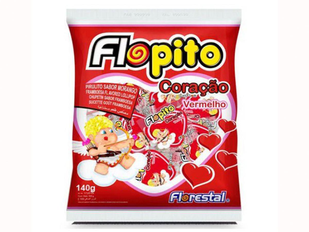 8125-PIRULITO SM FLORESTAL BABY COR. VERMELHO 1X140GR