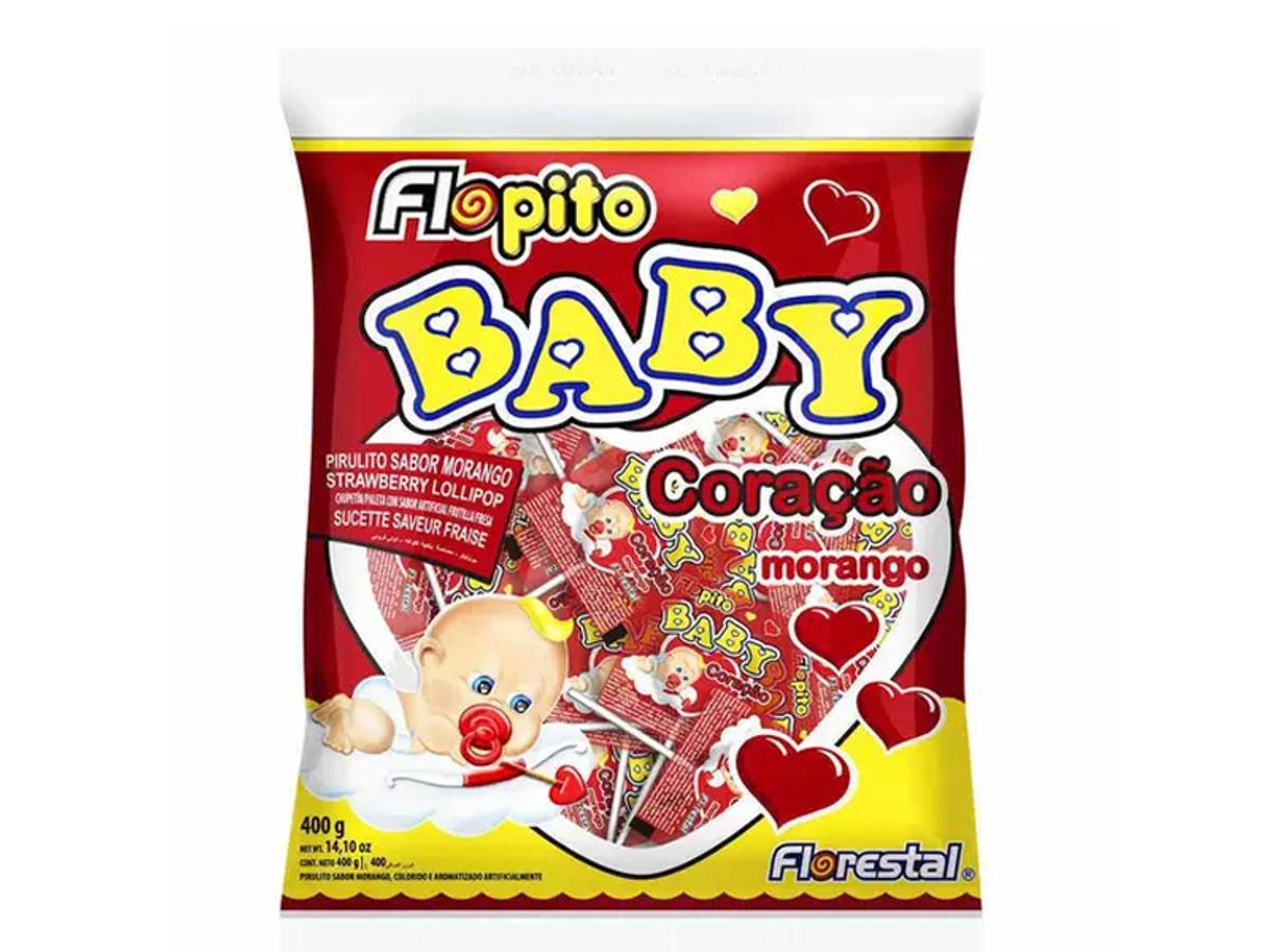 10799 - PIRUL. FLORESTAL FLOPITO BABY CORACAO 120GR 1X120GR