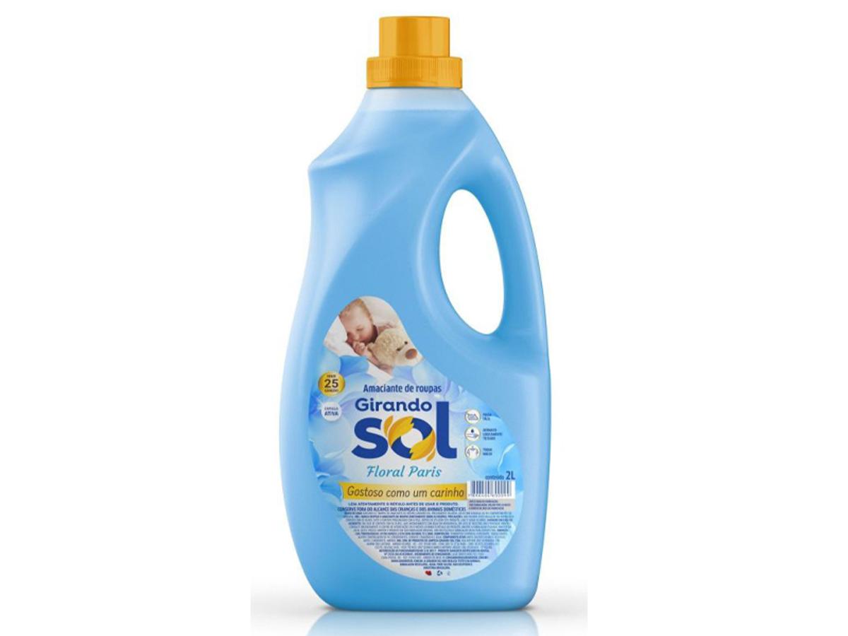 7185 -G. SOL AMACIANTE TRAD. AZUL FLORAL PARIS 2LT