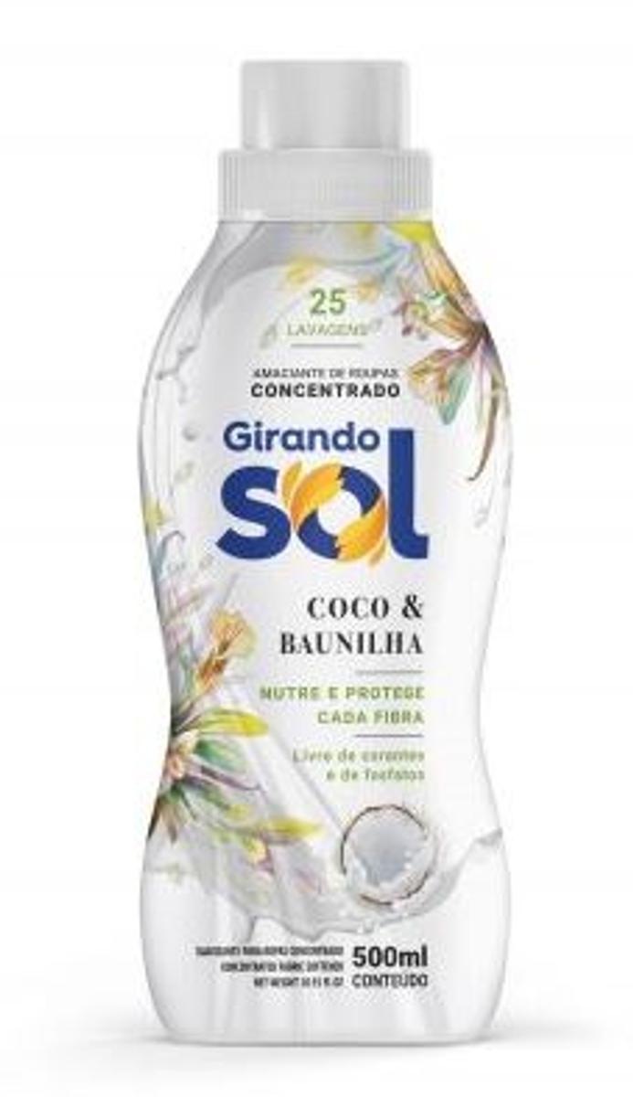 9595 -G. SOL AMACIANTE CONC. BRANCO COCO E BAUNILHA 1X500ML