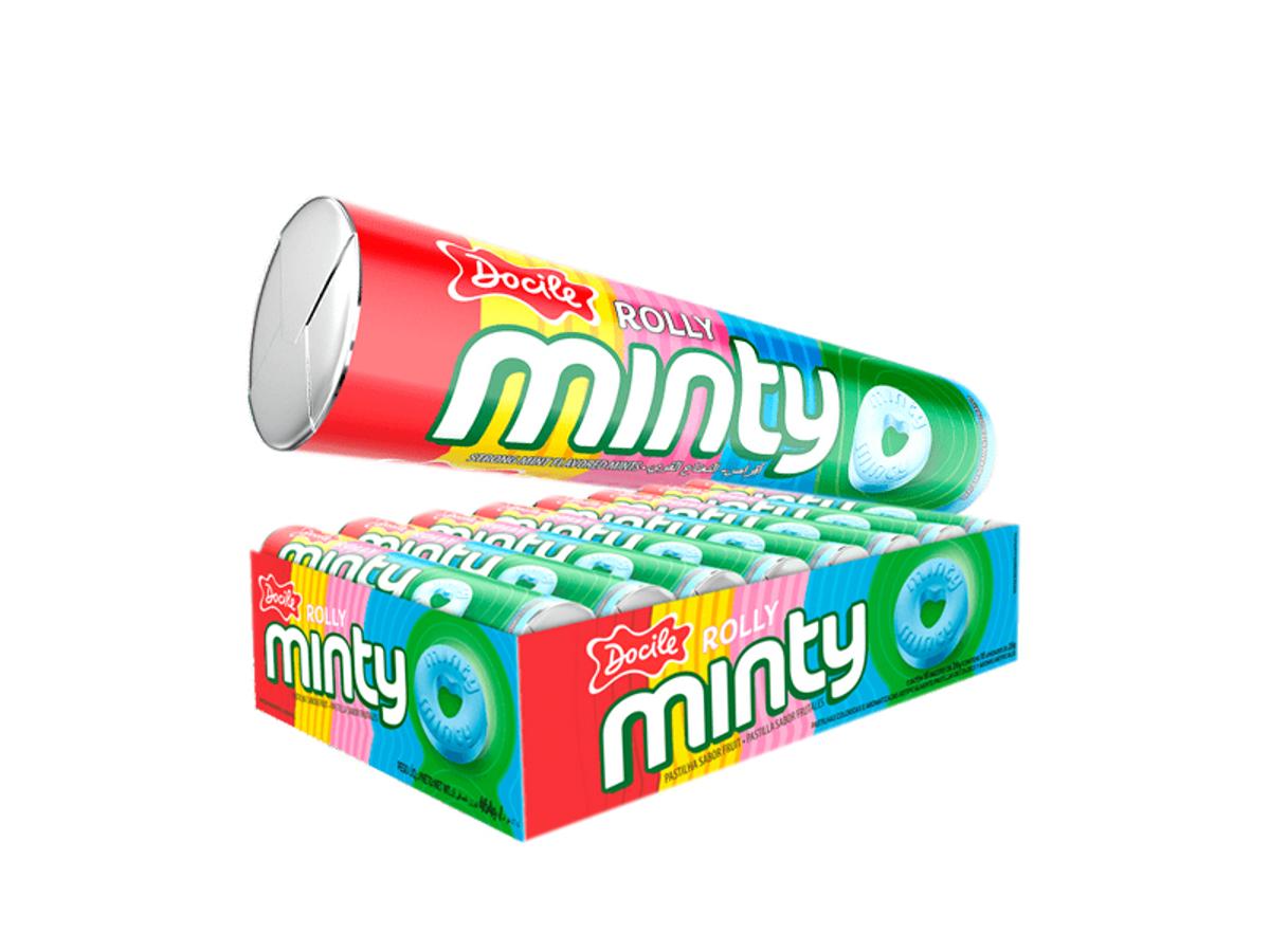 5998-DOCILE PAST. ROLLY MINTY FRUTAS 1X16X29G