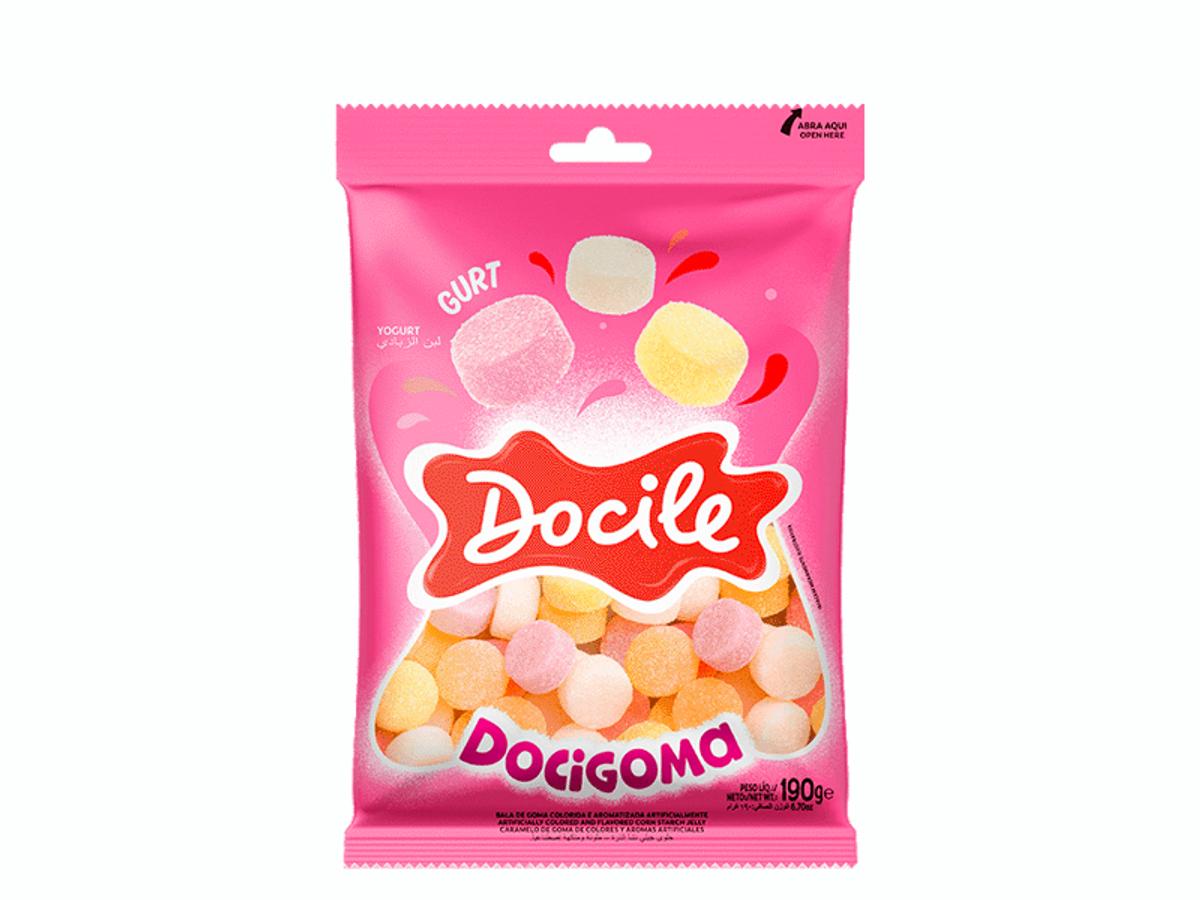 5933-DOCILE GOMA 190G GURT CREAMY 1X190GR
