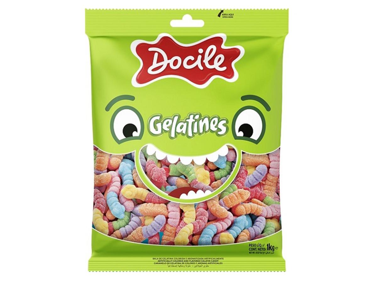 8057-DOCILE PCT 1KG GELATINA COBRINHAS CITR 1X1KG