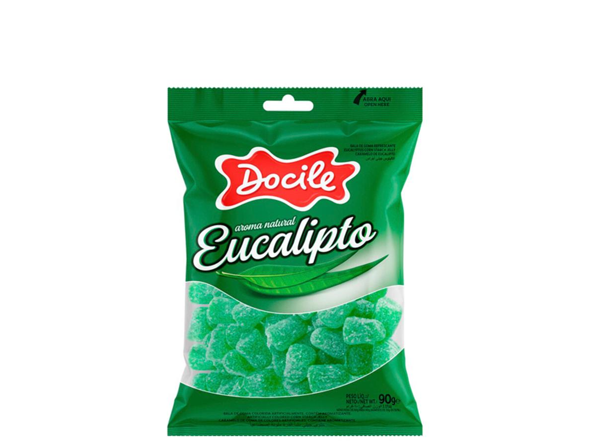 10010-DOCILE GOMA-SM 90G EUCALIPTO 1X90GR
