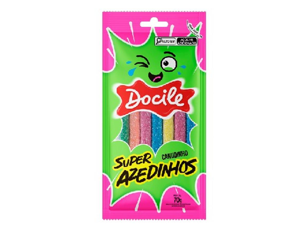 10964 - DOCILE CANUDINHO DISPLAY SUPER AZEDINHOS 1X12X15GR