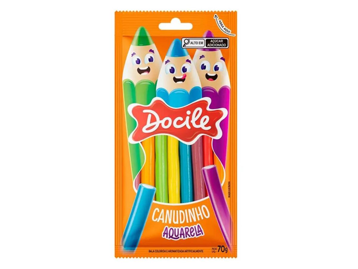 11225 - DOCILE CANUDINHO 70G AQUARELA 1X70GR