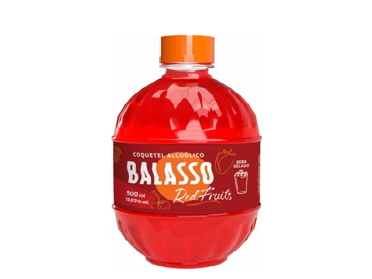 11533 - COQUETEL ALCOOLICO BALASSO RED FRUITS 500ML 1X500ML