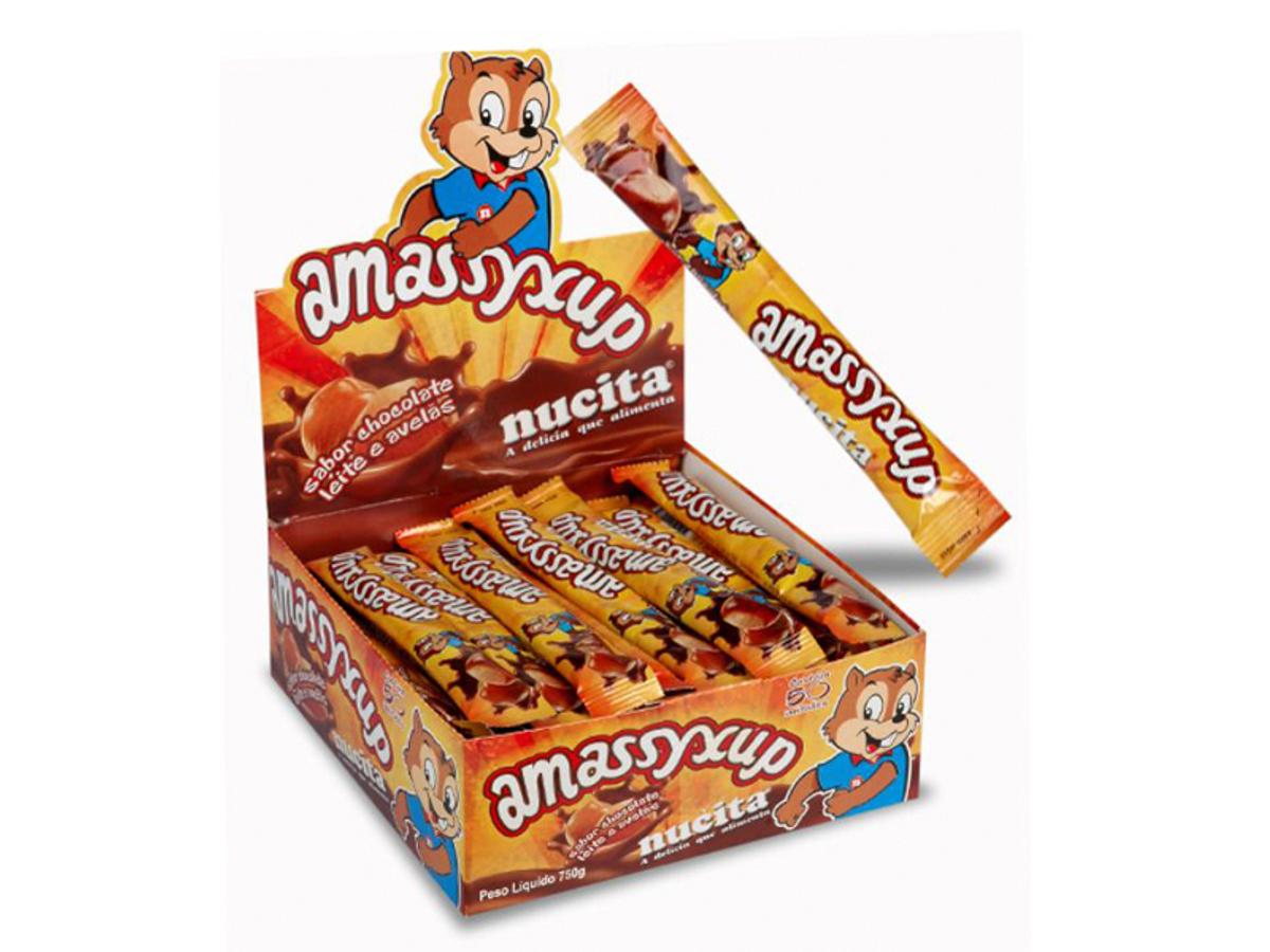 5972-NUCITA AMASSYXUP CHOC/LEITE/AVELA 1X50X15GR
