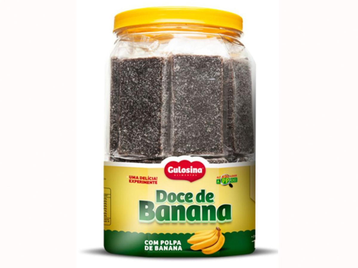 8450 - GULOSINA POTAO DOCE BANANA 1.300KG 1X23X56GR
