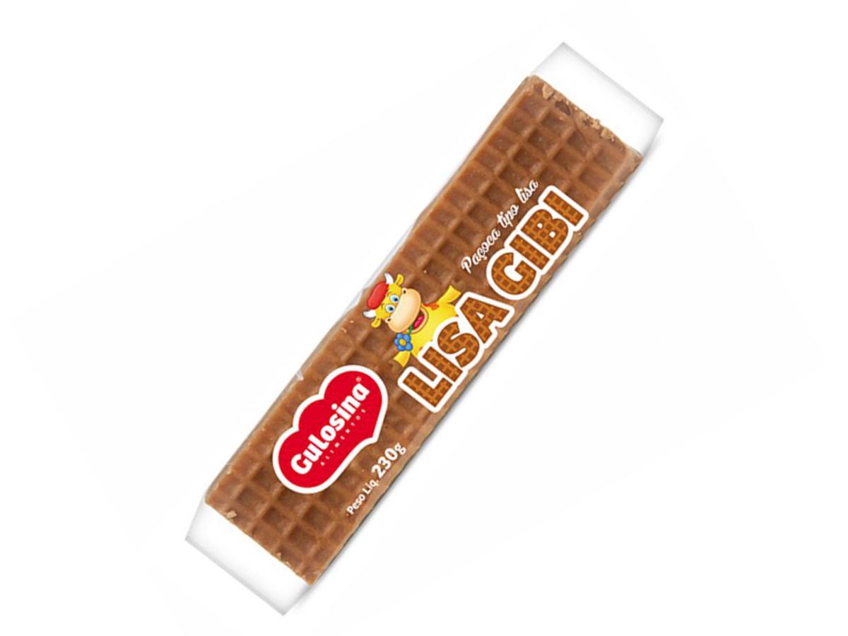 8409 - GULOSINA TABLETE GIBI LISA 230GR