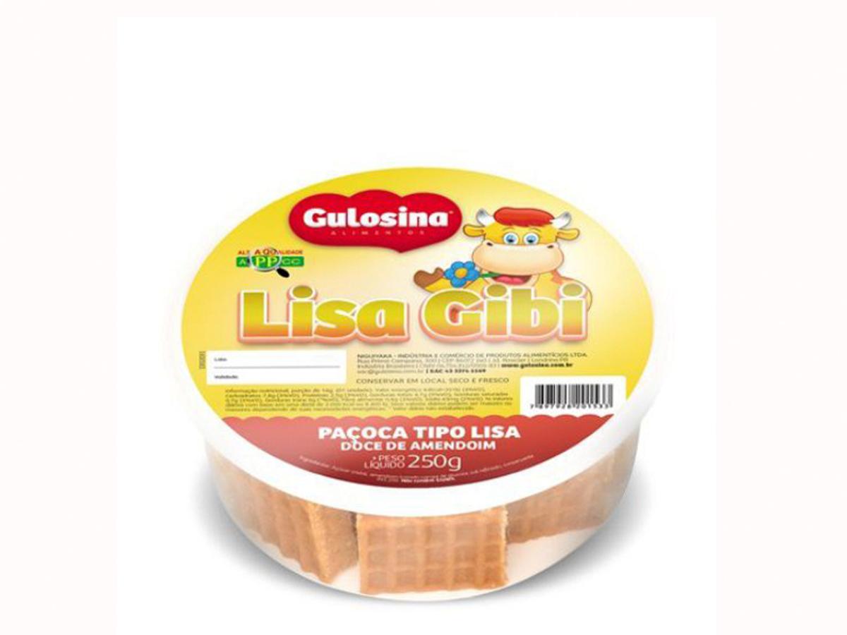 8404 - GULOSINA MINI PT PACOCA LISA GIBI  1X250GR